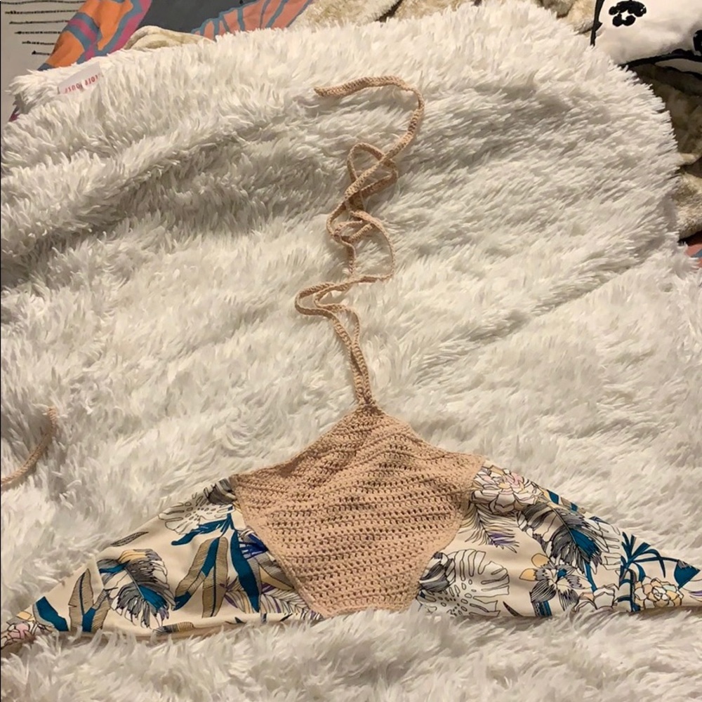 Crochet halter top